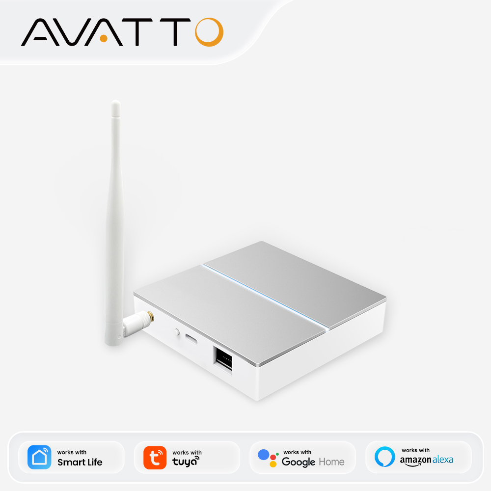 Home Automation Ideas - AVATTO Tuya ZigBee Gateway mit Antenne