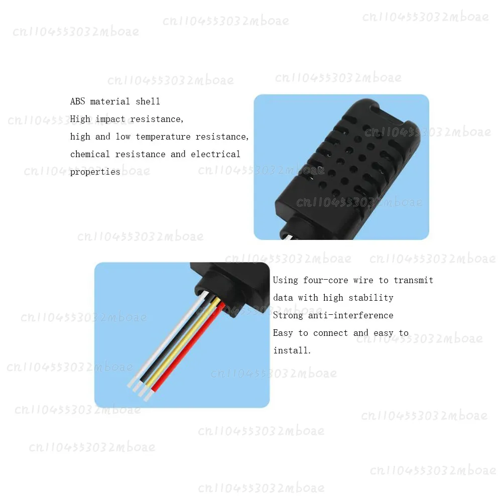 Temperature Humidity Sensor - RS485 TCP 0-10V Analoger Sensor Temperatur-