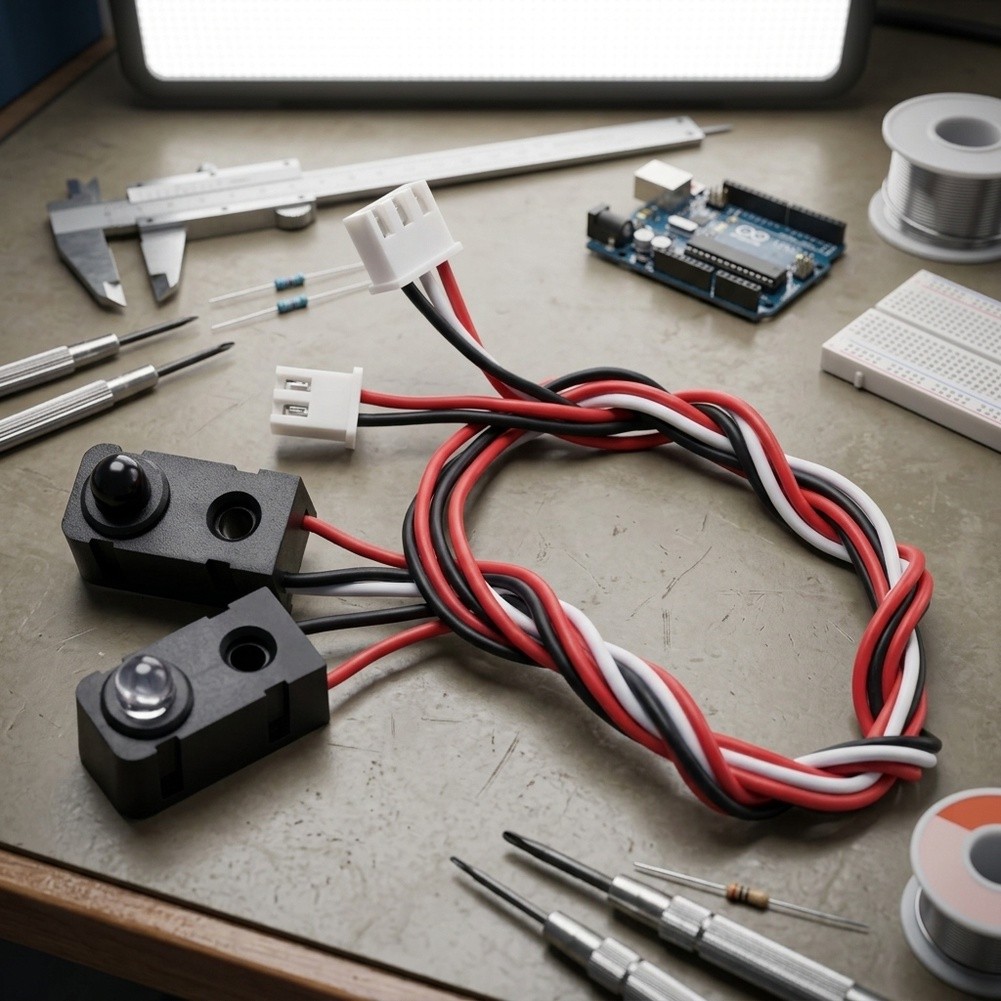 Home Automation System Diy - 4 Paar Infrarot-Strahlensensor-Kit, Durchstrahl-IR-Schalter 5V DC