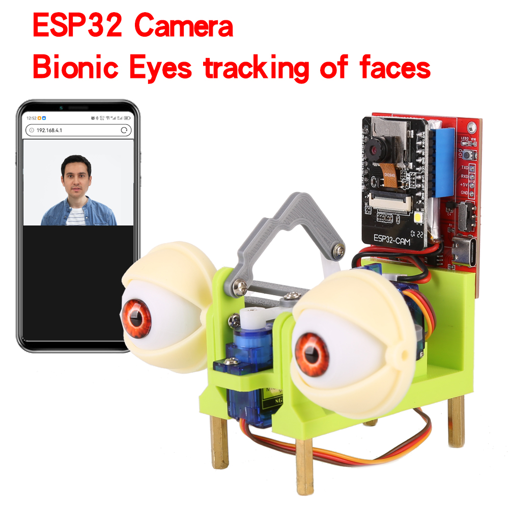 Diy Automation - WatchEye ESP32 Kamera Bionic Eyes Tracking