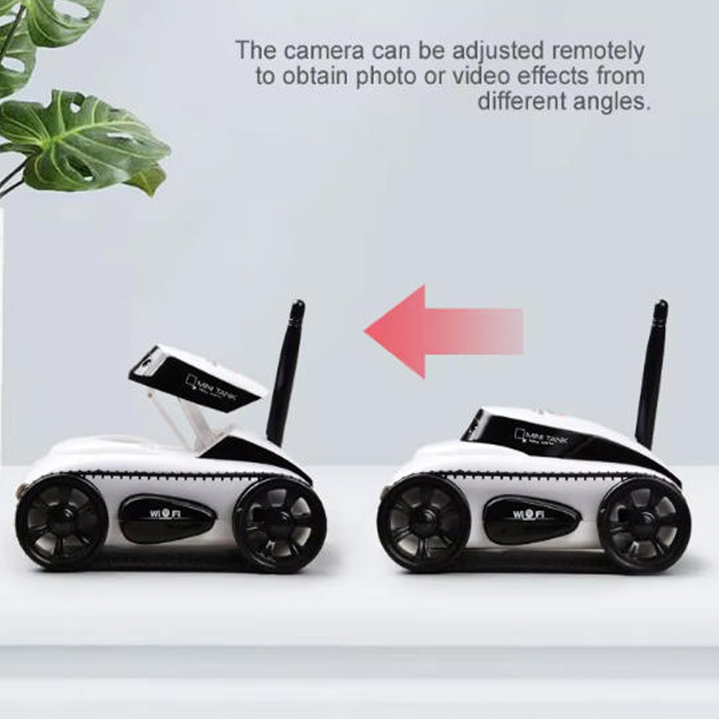 Home Automation Tutorial - HD-Kamera Video-Fernsteuerungsroboter-Auto Intelligente APP Drahtloses 777-272