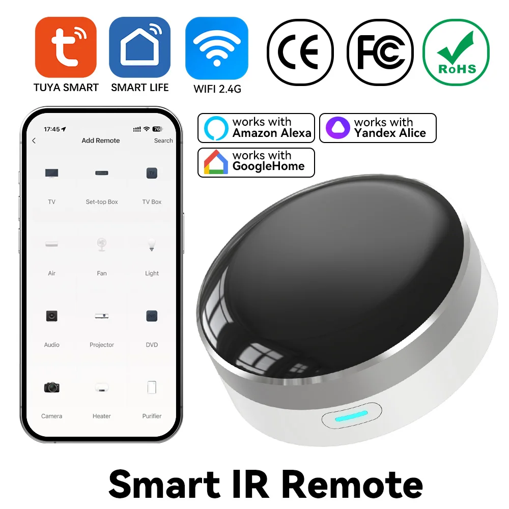 Ir Blaster Universal - YFK WLAN Smart IR-Blaster Universelle Fernbedienung