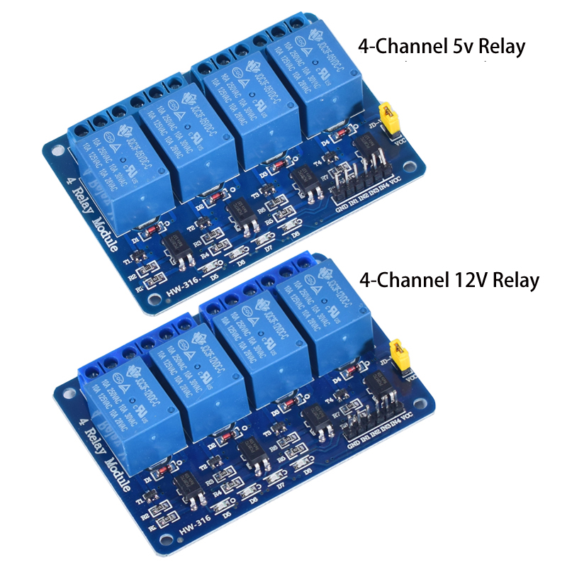 DC 5V 12V 24V 1 2 4 6 8 Kanal  – Relay 8 Channel Board Bewertung und Preis