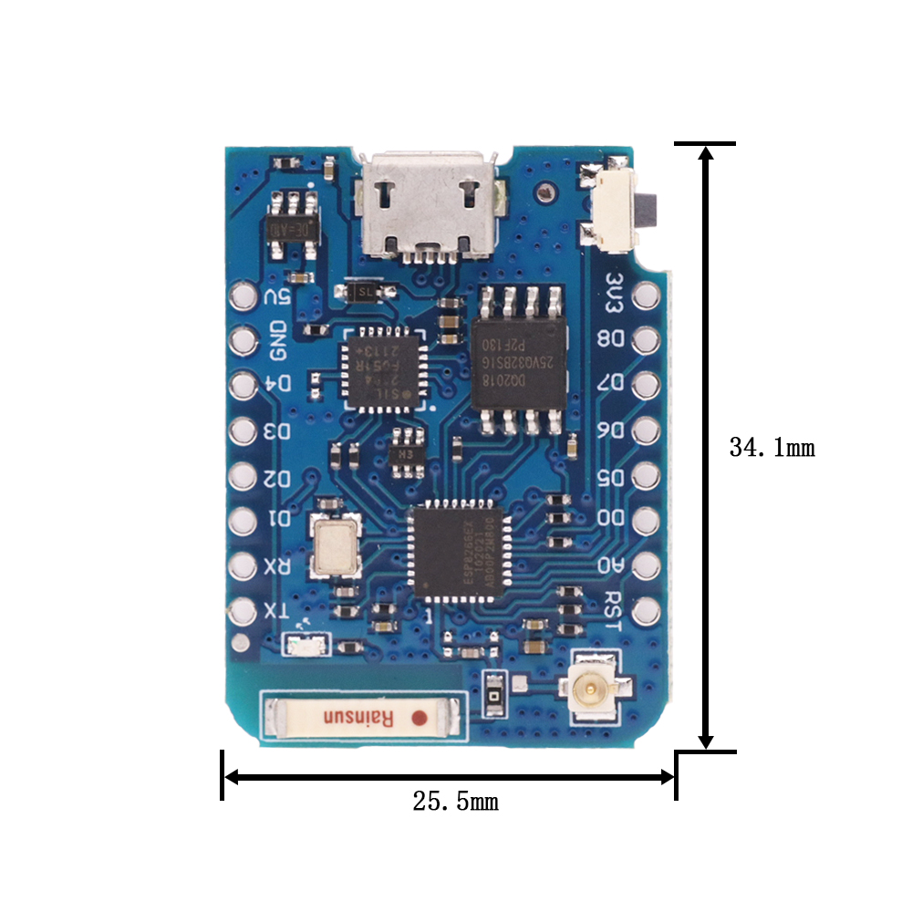 WeMos D1 Mini Pro V3.0 NodeMcu – Esp8266 Nodemcu Board Bewertung und Preis