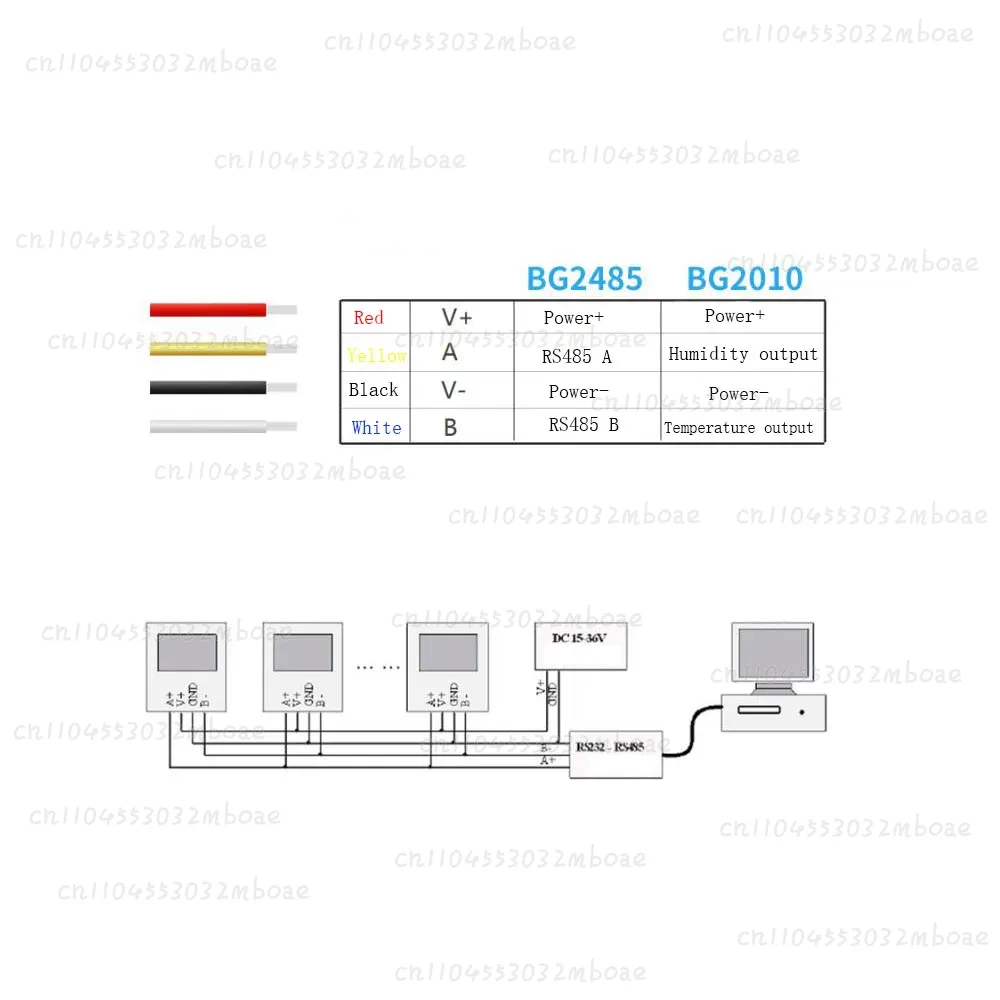 RS485 TCP 0-10V Analoger Senso – Temperature Humidity Sensor Bewertung und Preis