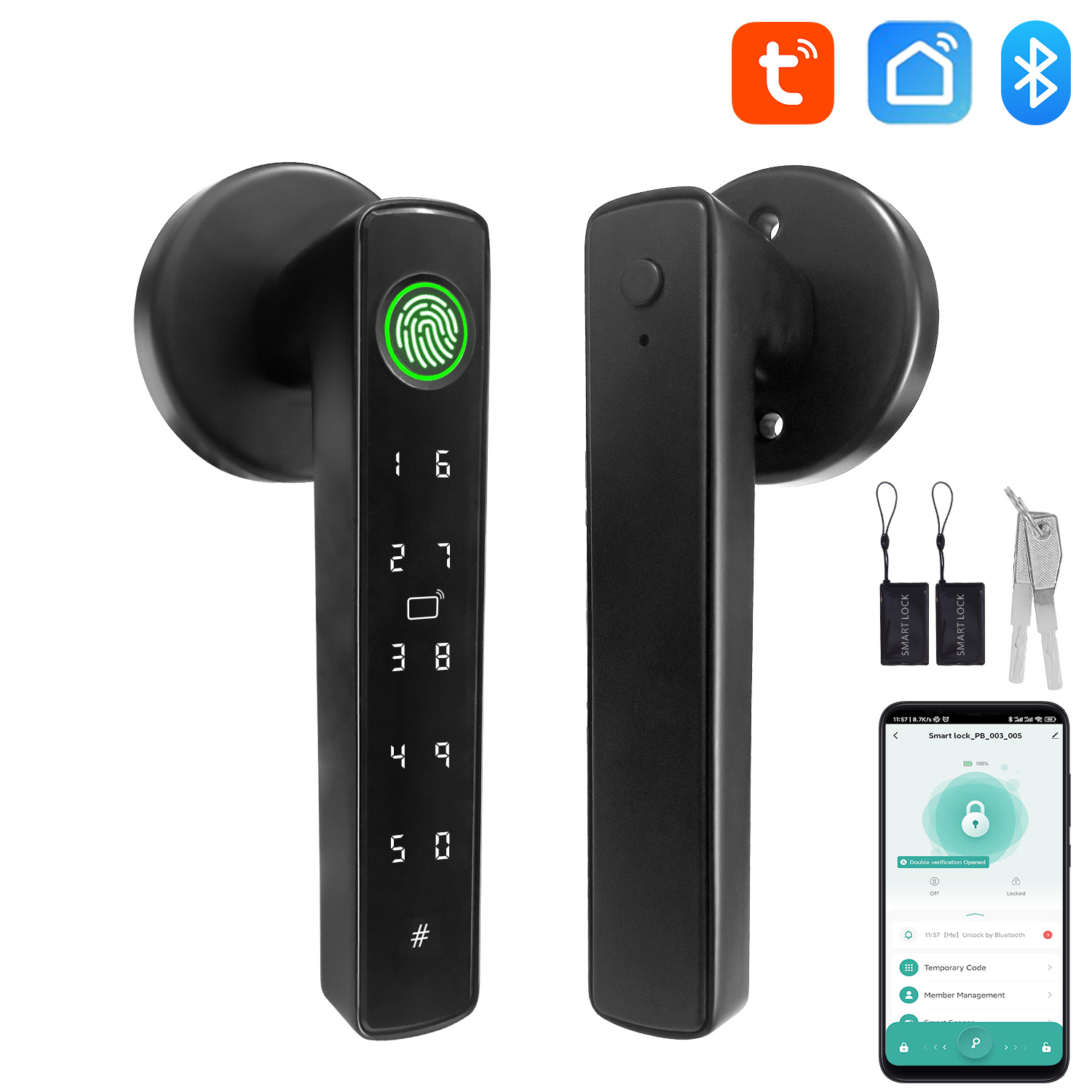 Tuya Smart Bluetooth Türschlos – Home Automation Tutorial Bewertung und Preis