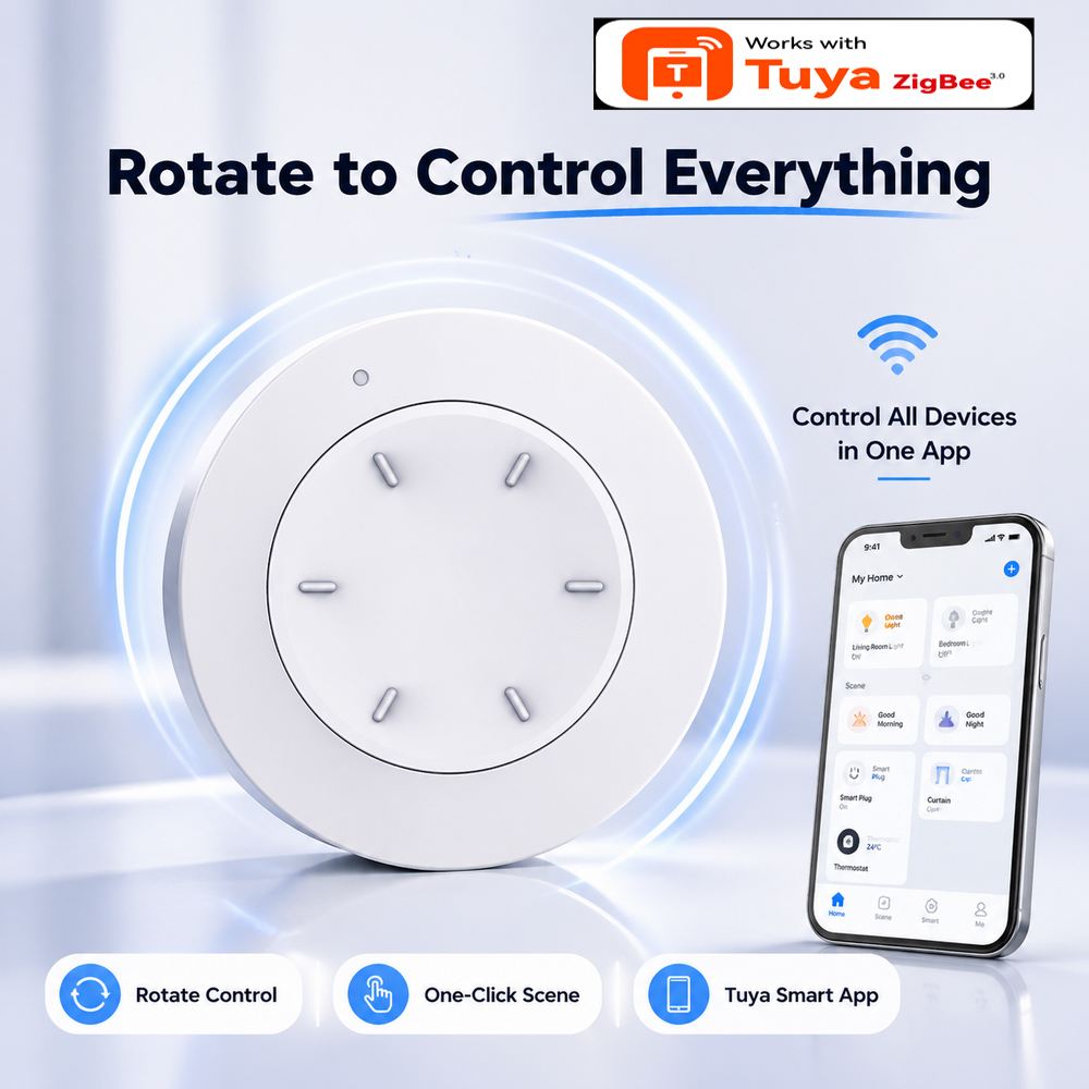Intelligenter ZigBee-Drehschal – Home Automation Ideas Bewertung und Preis