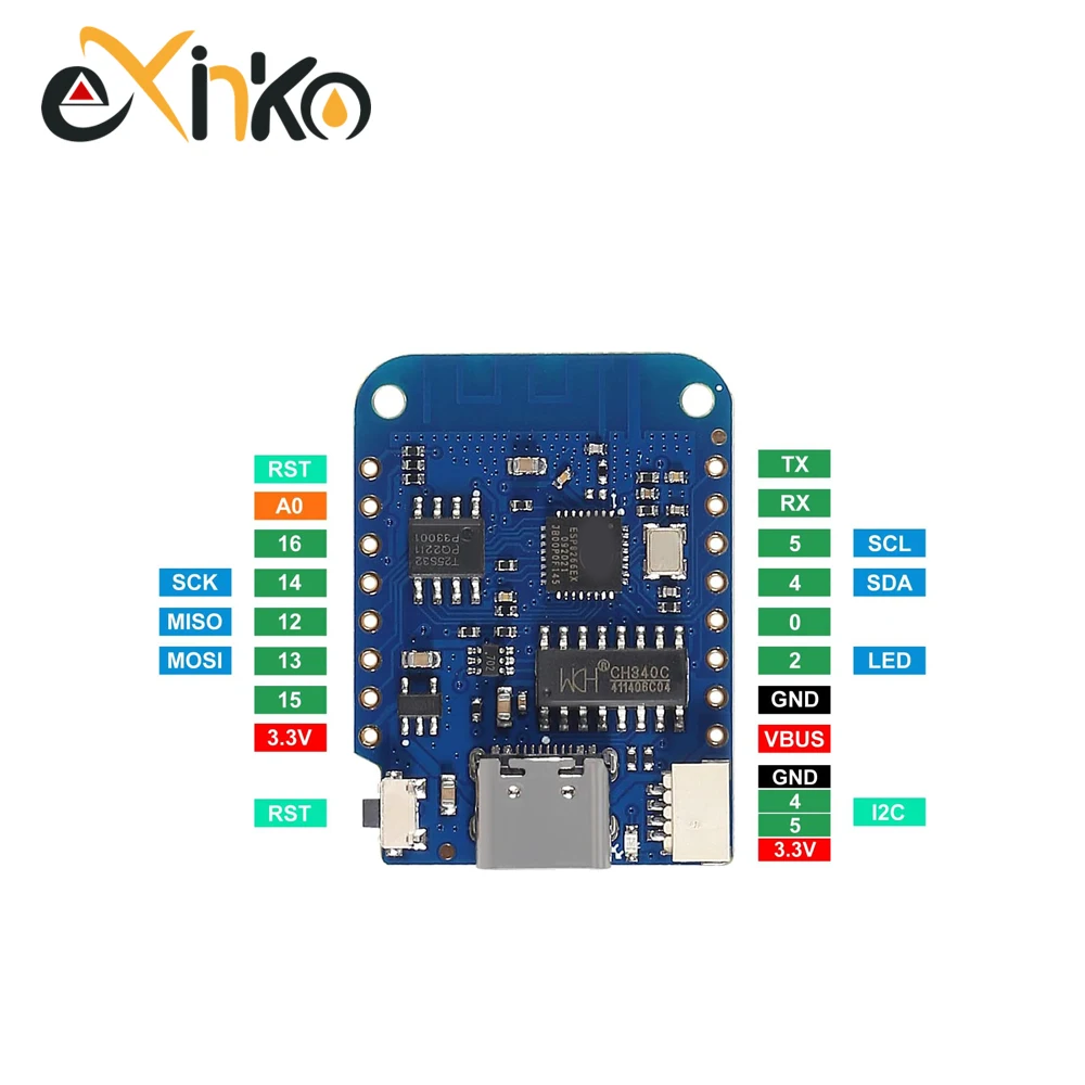 1/5/10PCS WeMos D1 Mini ESP826 – Esp8266 Nodemcu Board Bewertung und Preis