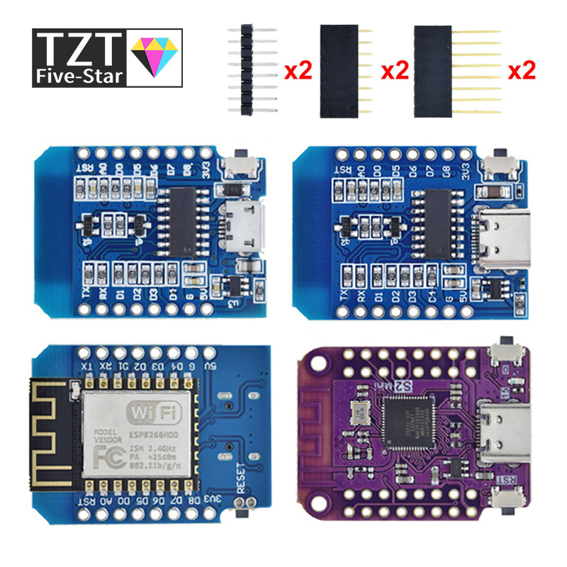 WeMos D1 Mini Pro V3.0 NodeMcu – Esp8266 Nodemcu Board Bewertung und Preis
